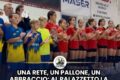 Una rete, un pallone, un abbraccio: al Palazzetto la giornata con i ragazzi ucraini. Il reportage di sabato 26 settembre